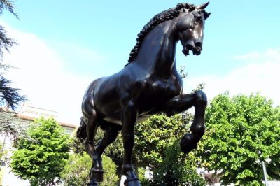 Cavallo di Leonardo di Nina Akamu