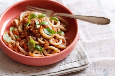 Ricetta vegana: I Bringoli al Sugo finto del borgo di Anghiari