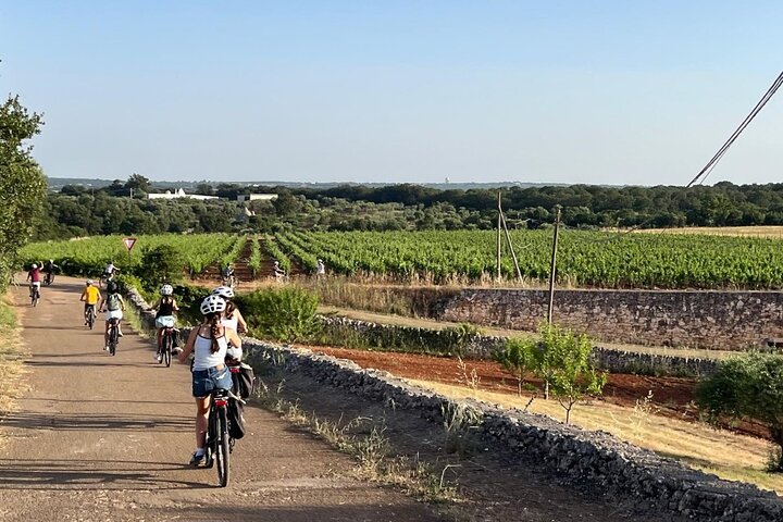e bike tour Alberobello e Locorotondo andata e ritorno
